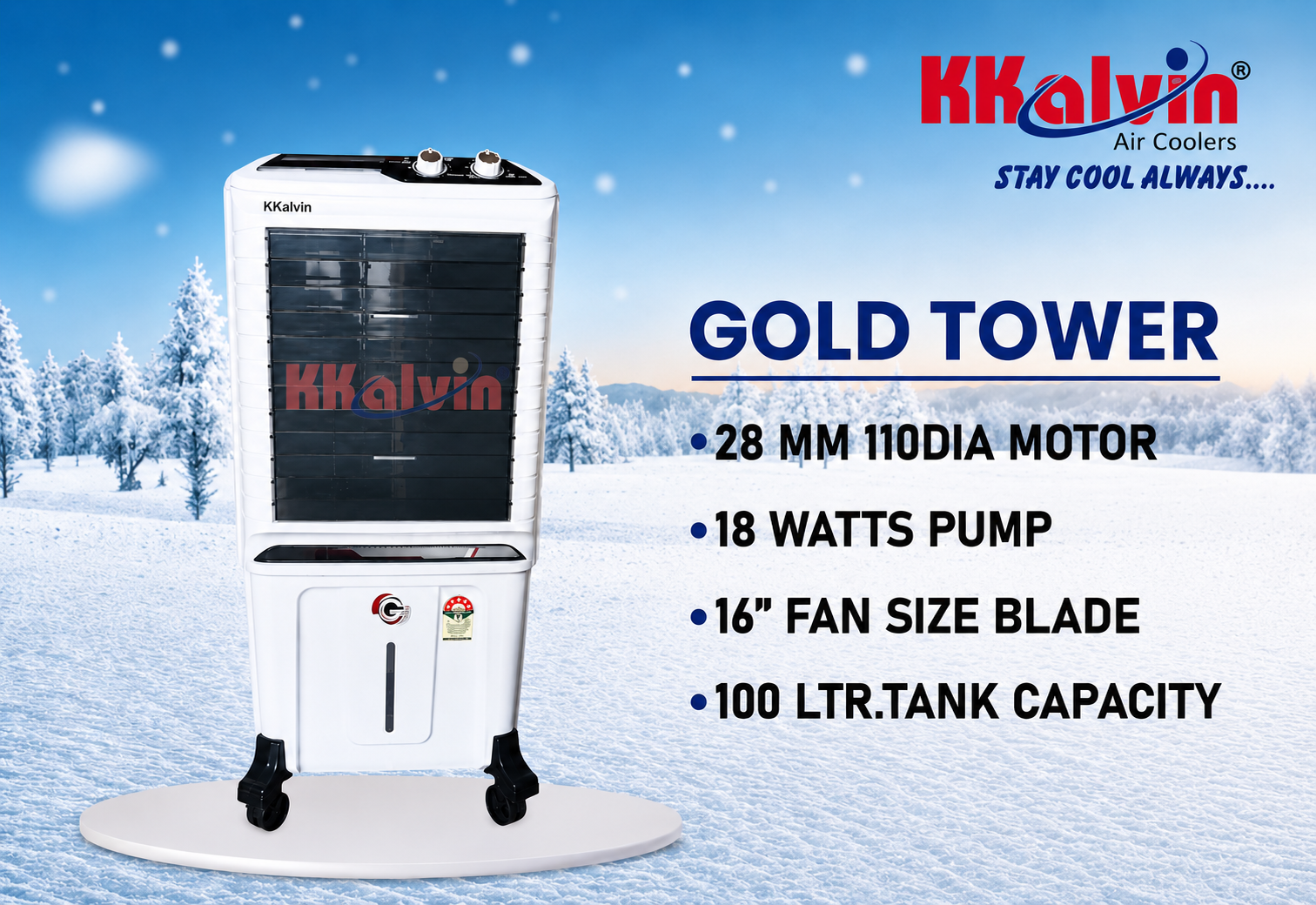 Kkalvin Tower Air Cooler